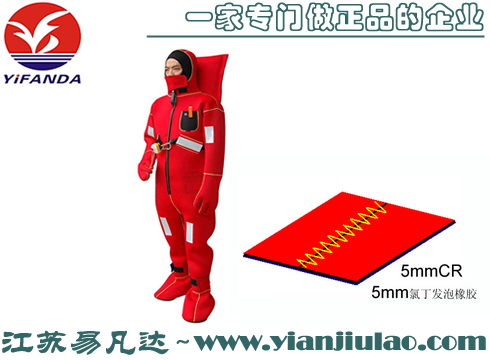 江波DBF-II型救生服,船用救生保暖保温服装