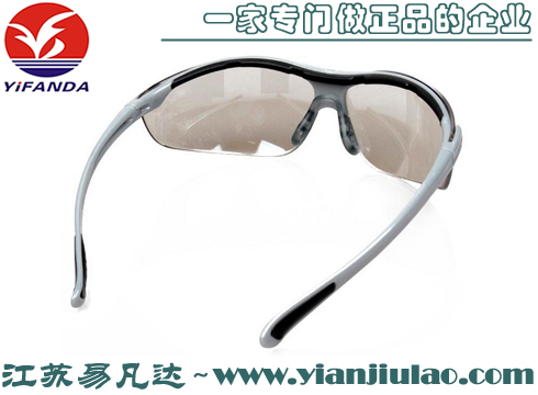 3M 1791T 防冲击舒适性银色户外防护眼镜