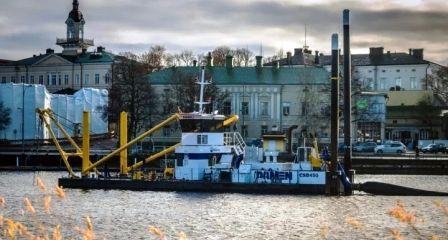 达门向芬兰公司交付一艘绞吸式挖泥船