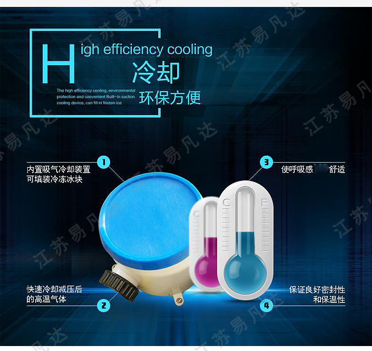 HYZ-4隔绝式正压氧气呼吸器、煤安MA认证 4小时矿用呼吸器自救器